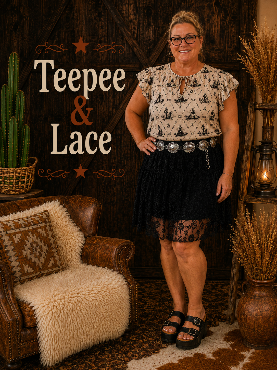 Teepee & Lace