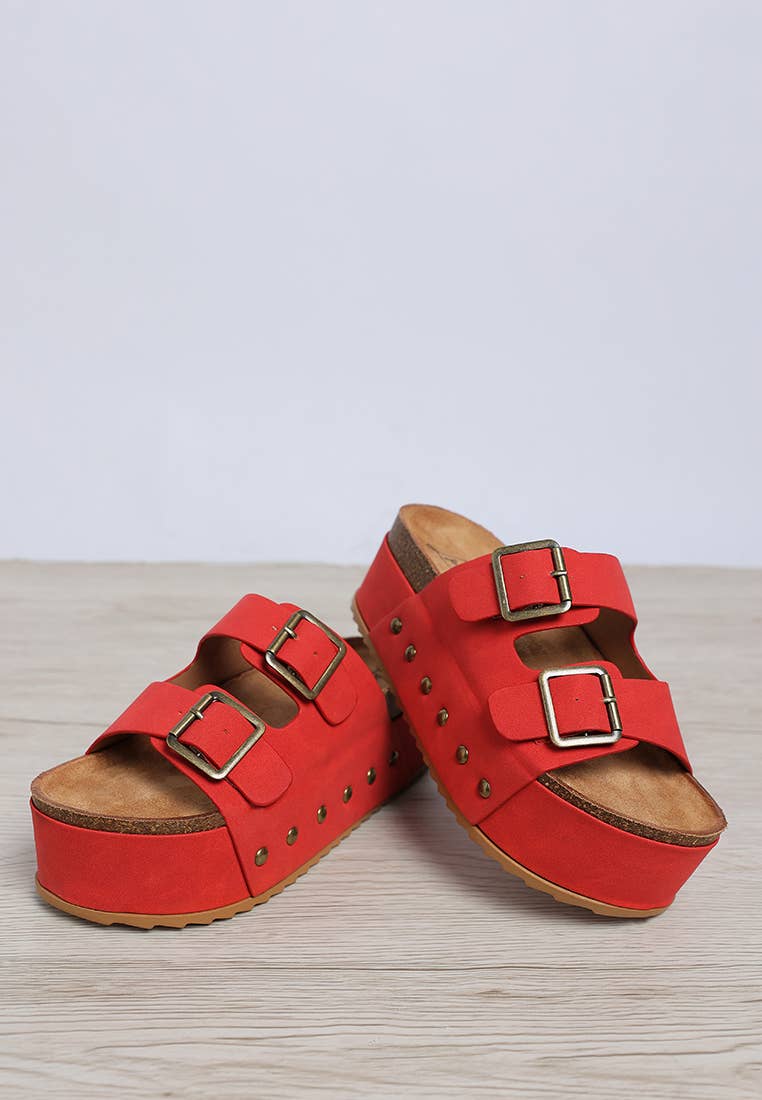 Impala Studded Faux Leather Slip Ons