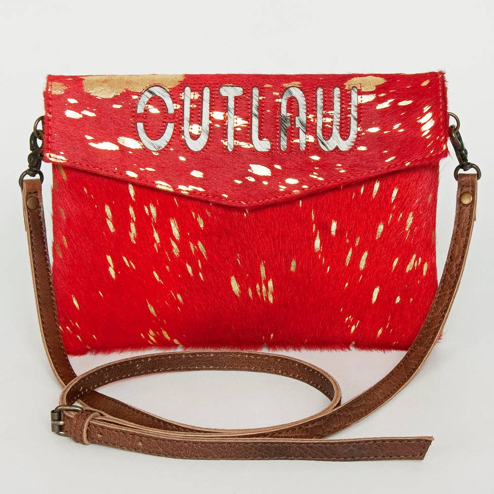 ADBGS178O Envelope Genuine Western Leather Women Bag Ellie