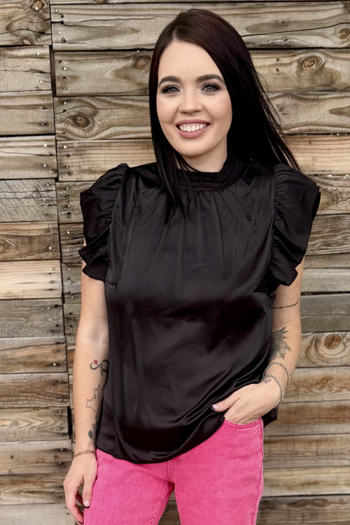 Babydoll Top Black