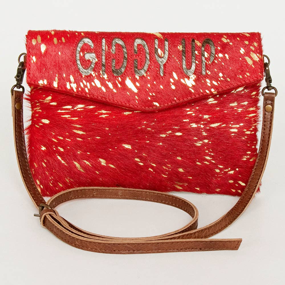 ADBGS178O Envelope Genuine Western Leather Women Bag Ellie