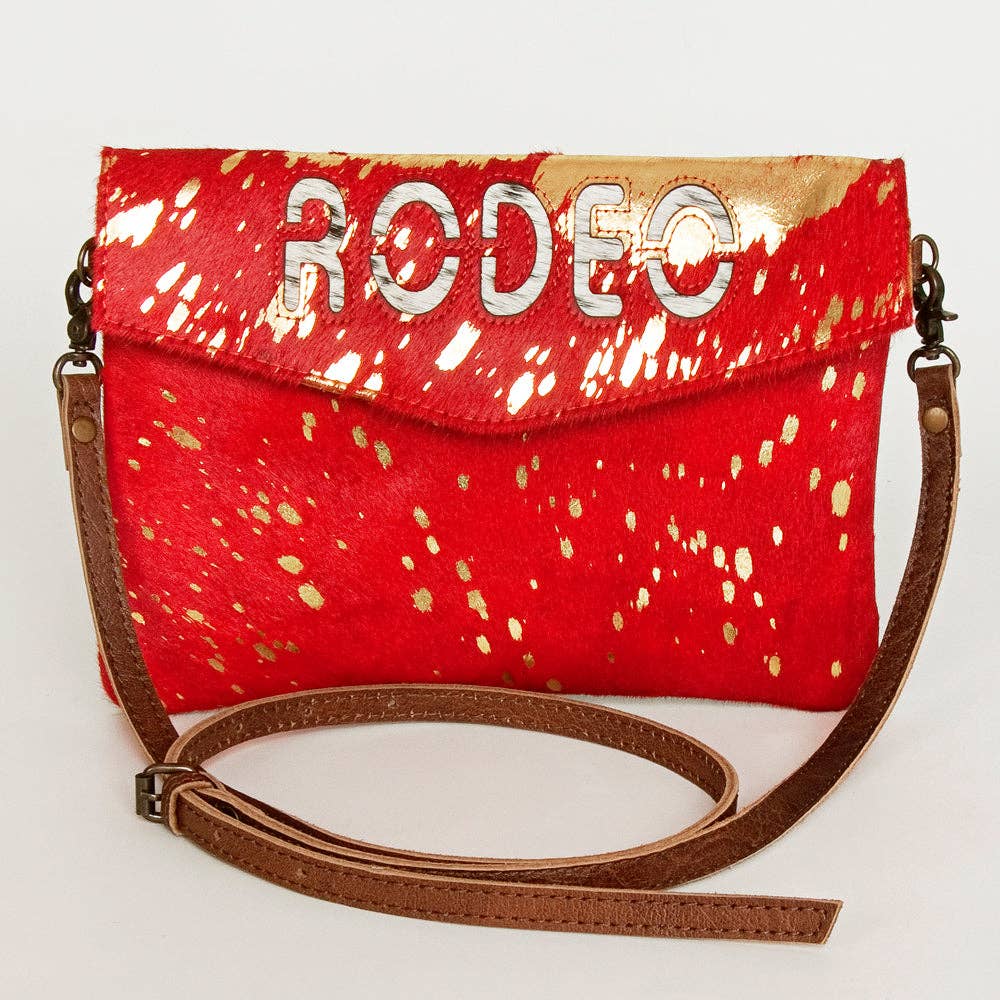 ADBGS178O Envelope Genuine Western Leather Women Bag Ellie