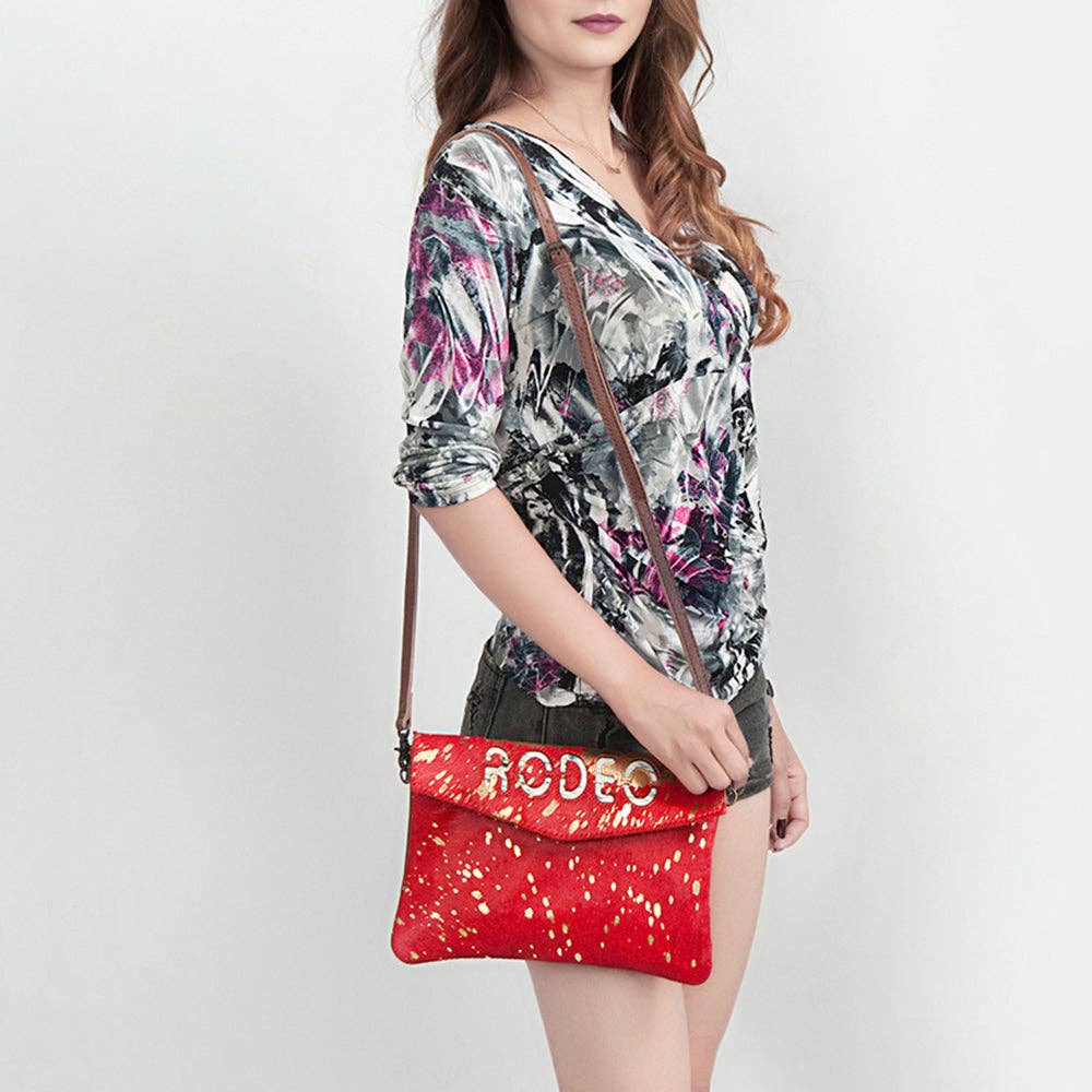 ADBGS178O Envelope Genuine Western Leather Women Bag Ellie