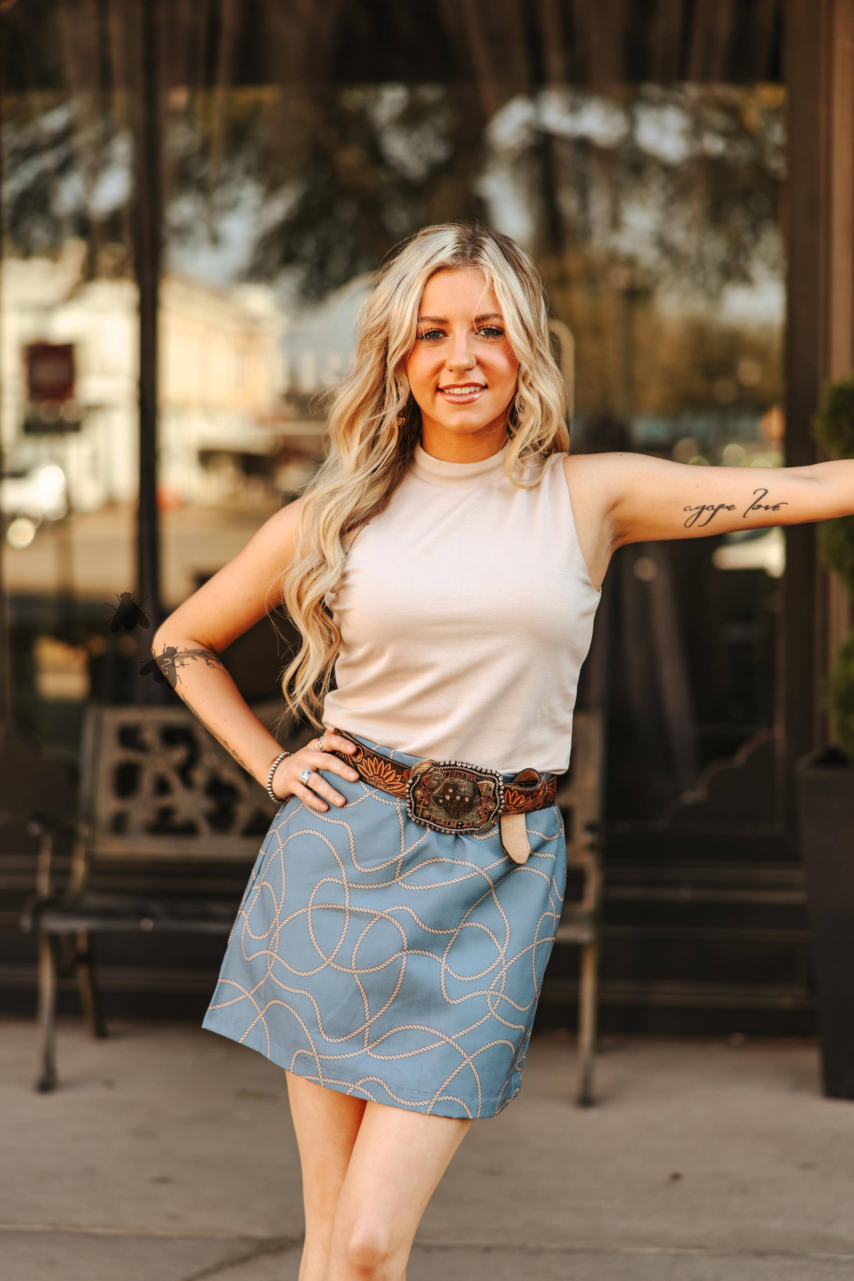 ROPE THA RANGE SKORT