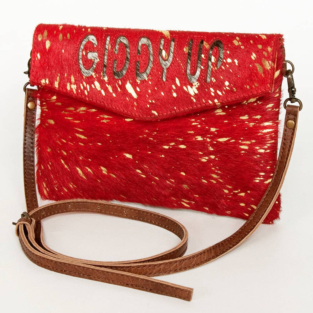 ADBGS178O Envelope Genuine Western Leather Women Bag Ellie