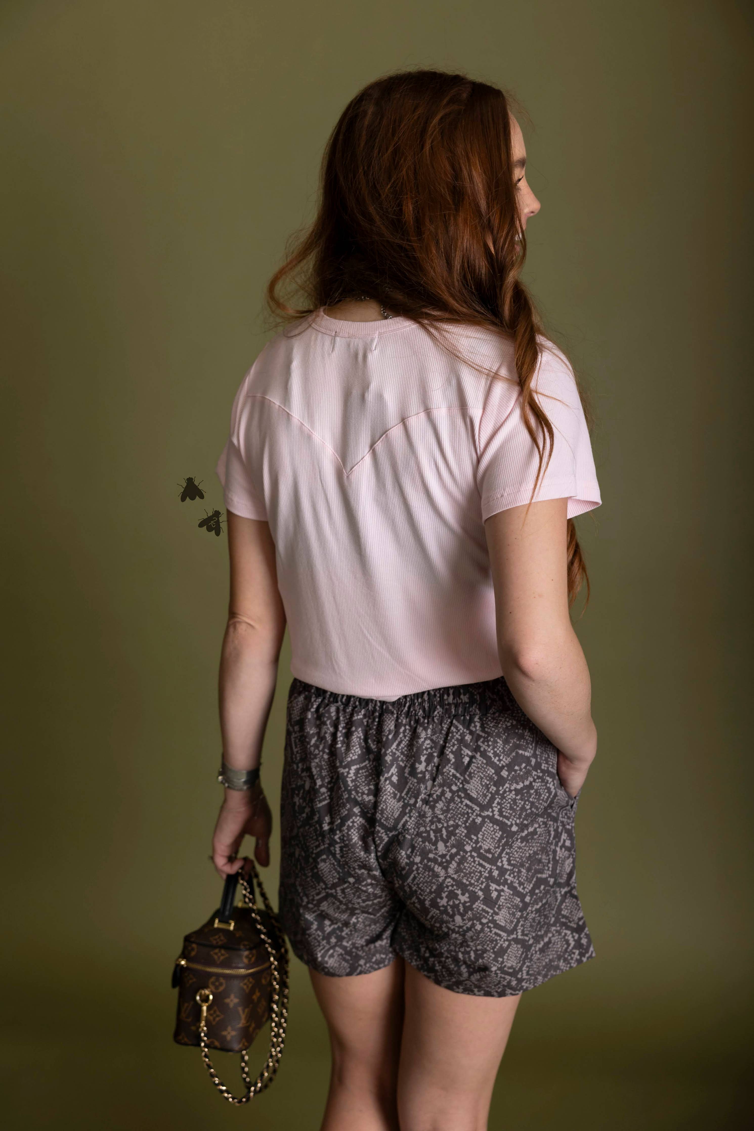 YOAKUM TEE *BLUSH