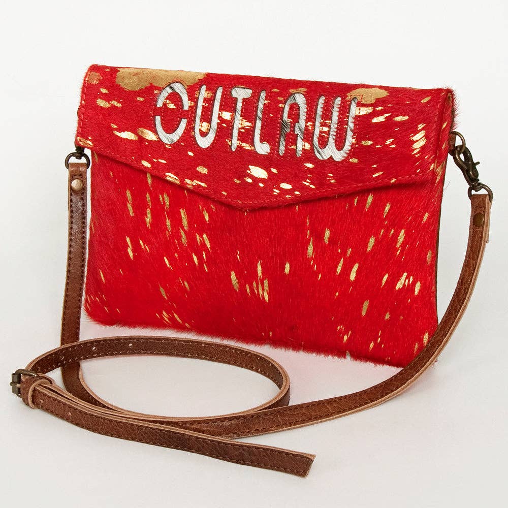 ADBGS178O Envelope Genuine Western Leather Women Bag Ellie