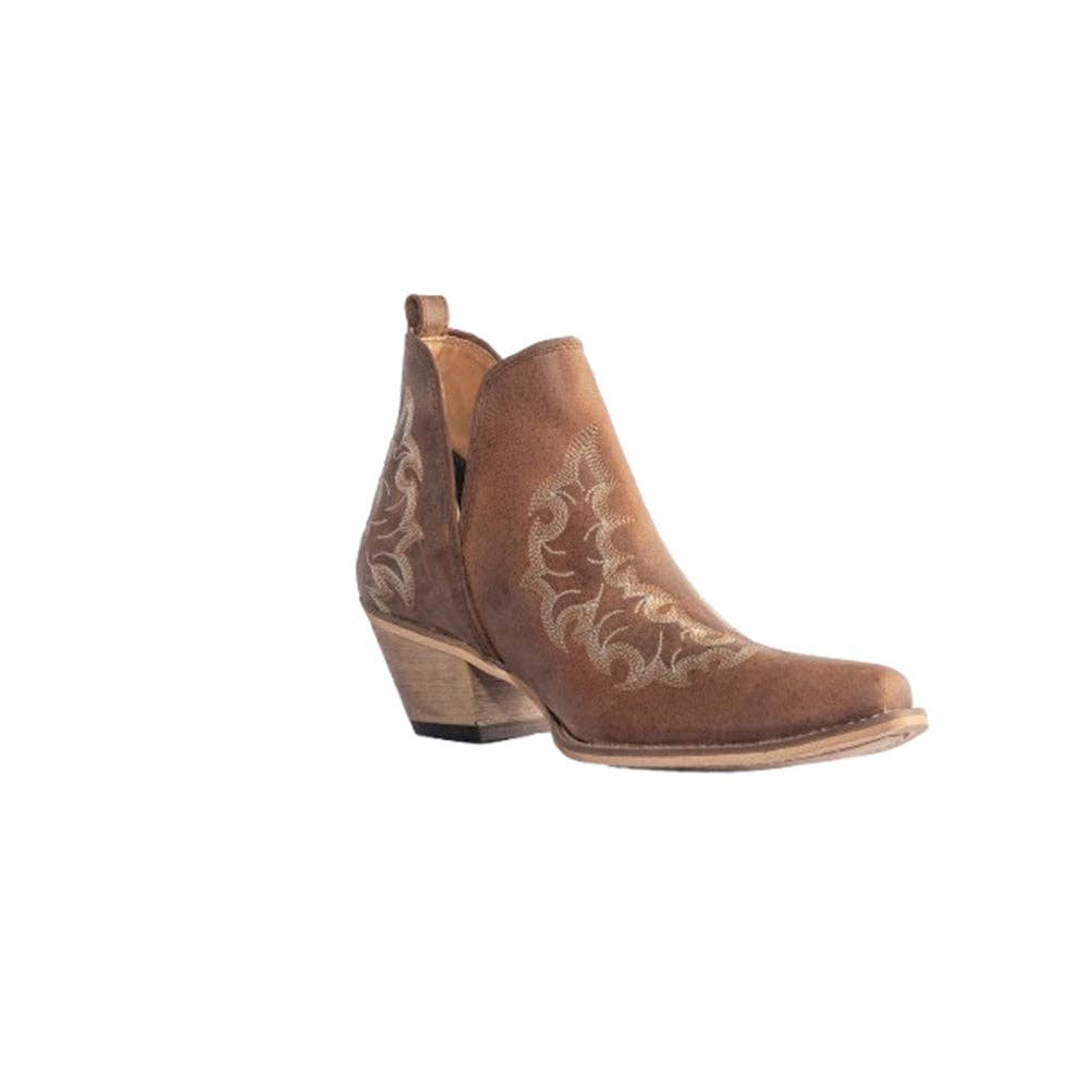 Trail Runner Booties In Brown
