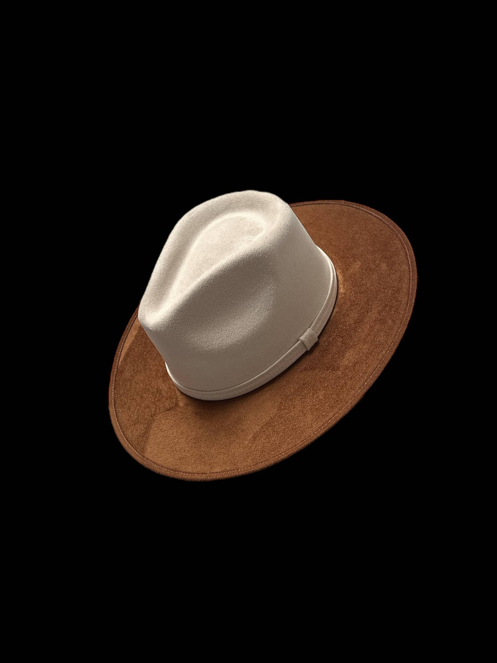 Half Crown & Half Brim 2 Tone Rancher 